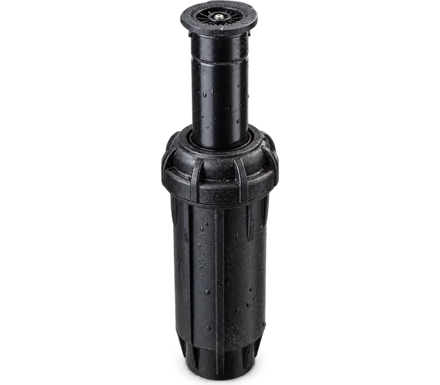 Extended pop-up lawn sprinkler