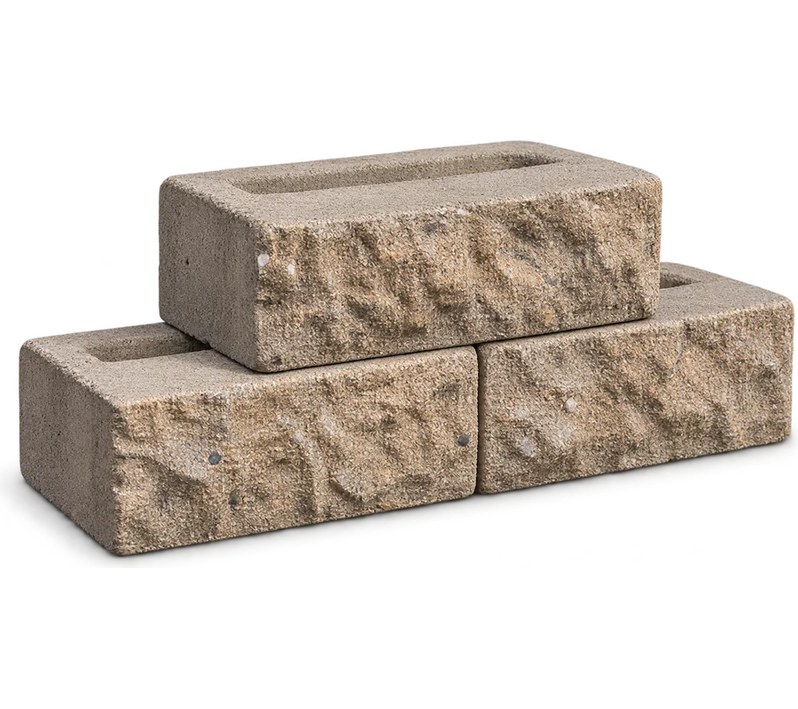 Wall stone construction sample